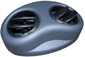 Colonnetta diffusore aria a 2 uscite